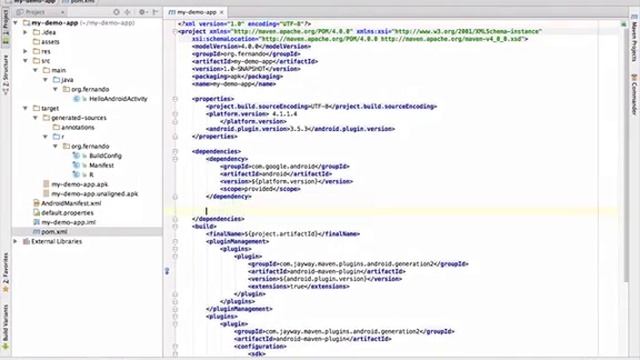 Android Studio + Androidannotations + Maven смотреть онлайн