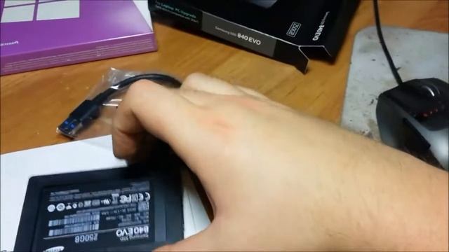 Unboxing SSD Samsung EVO 840 + Windows 8.1 смотреть онлайн