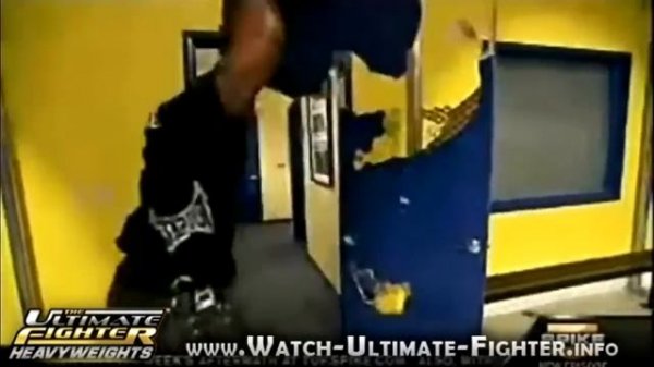 Rampage Jackson vs. Door [HD]