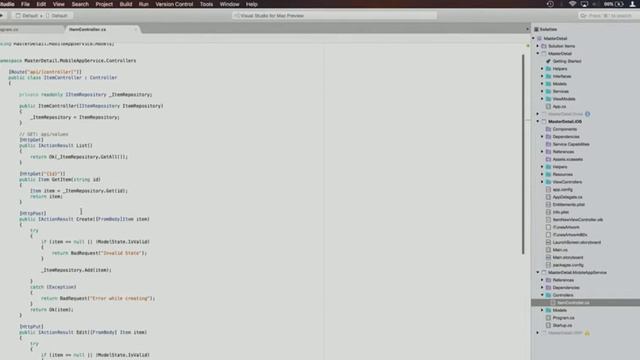 Visual Studio For Mac OS смотреть онлайн