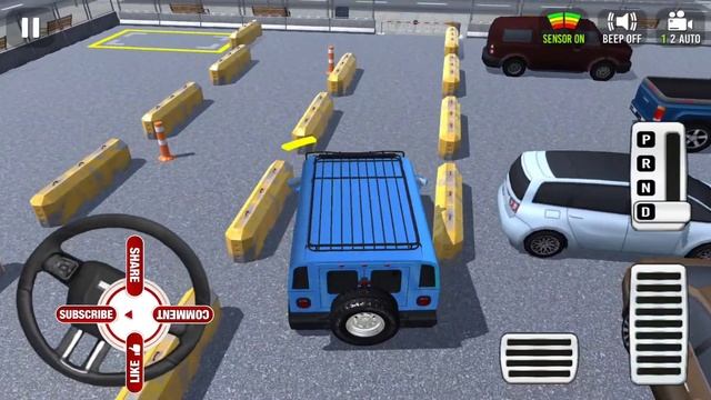 Master Of Parking: SUV Hummer Driving License Simulator Level #278 - Car Game Android Gameplay смотреть онлайн