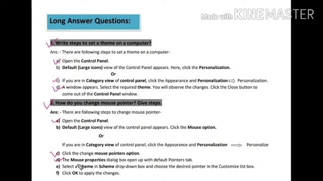 Class 6 || Computer || Chapter 2 || More On Windows 10 || Long Answers смотреть онлайн