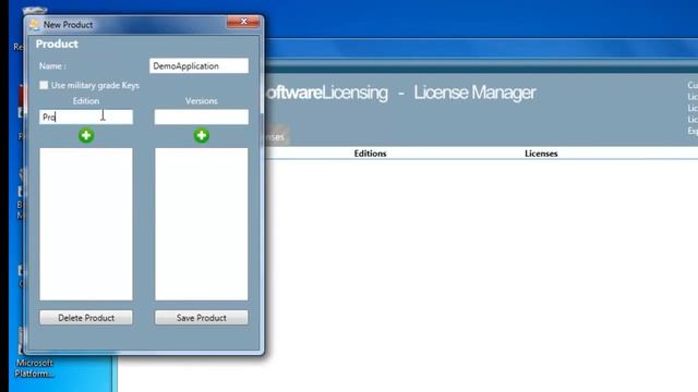 Setting up a product in the license manager смотреть онлайн
