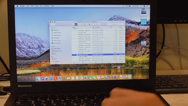 Thinkpad X240 10.13 High Sierra Hackintosh смотреть онлайн