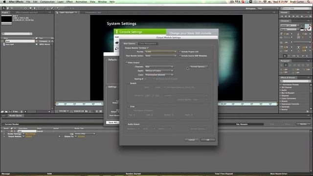 HD PVR Mac "Perfect Render Settings" Eyetv and After Effects смотреть онлайн