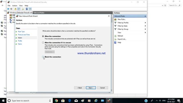 let's know about windows firewall inbound and outbound rules l block access port ll cybersecurity смотреть онлайн
