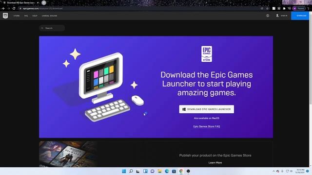 How To Install The Epic Games Launcher In Windows 11 смотреть онлайн