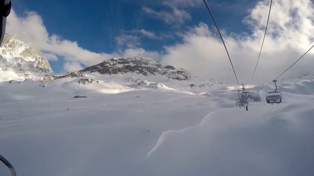 Italy Cervinia 2018 DJI Spark смотреть онлайн