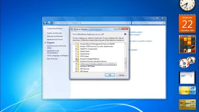 Speed Up Windows 7 - Turn Off Windows 7 Sidebar.wmv смотреть онлайн