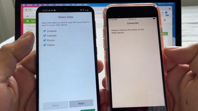 Copy my data app Mueve todas tus fotos videos contactos calendarios d Android al iPhone y viceversa смотреть онлайн