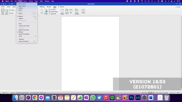 Microsoft Word 2021 for Mac UI overview смотреть онлайн