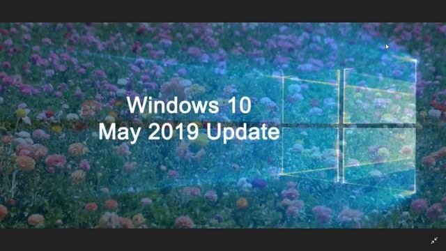 Windows 10 May 2019 update testing is going well and looks good for a release in May смотреть онлайн