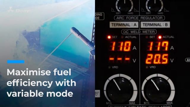 Denyo DLW-500ISW Welder - Introduction Video смотреть онлайн
