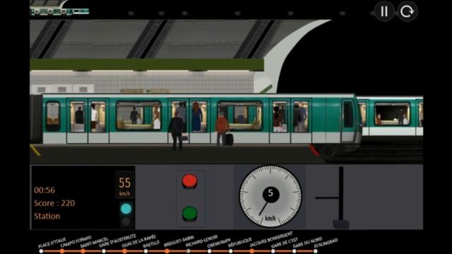 Episode 4 Paris Métro Simulator смотреть онлайн