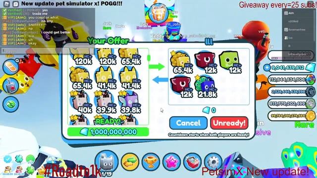 🔴Live🔴[🔥 HARD!] Pet Simulator X! 🐾! Hard Core Pet Give away! Roblox! смотреть онлайн