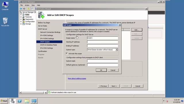 ติดตั้ง DHCP Windows Server 2008 R2 смотреть онлайн