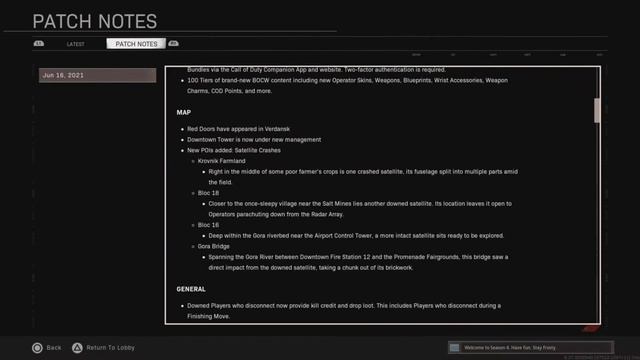 How to see PATCH NOTES in Warzone! смотреть онлайн