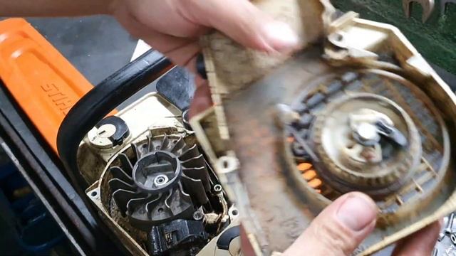 Como regular a BOBINA ( MÓDULO DE IGNIÇÃO) da Motosserra e Roçadeira entre outros. смотреть онлайн