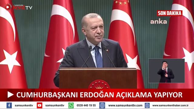 Cumhurbaşkanı Erdoğan normalleşme kararlarını açıklıyor - Samsun Kent Tv Canlı Yayın | 1 Mart 2021 смотреть онлайн