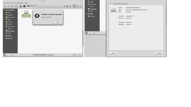Unable to mount location after installing Linux Mint (2 Solutions!!) смотреть онлайн