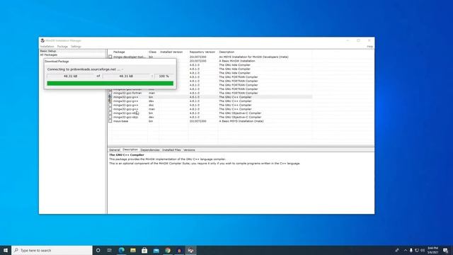Install the MinGW Tools for C/C++ Programming | Setting Path variable on Windows 10 смотреть онлайн