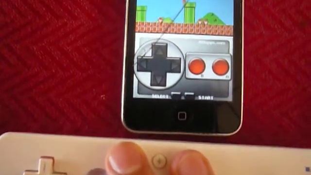 Playing Classic Emulators on my iPod Touch with a Wiimote via Bluetooth смотреть онлайн