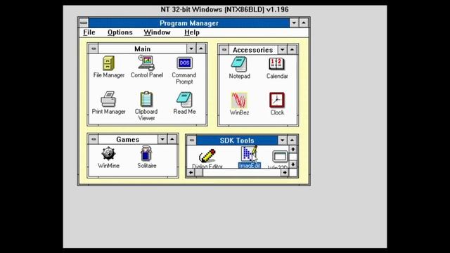 Installing Windows NT 3.1 Build 196.1 смотреть онлайн