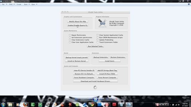 Change the resolution of IDENEB 10.5.8...and all hackintosh. смотреть онлайн