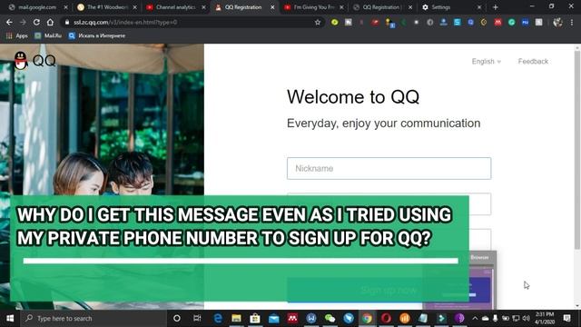 How to Create new qq account 2020? qq Sign Up| Create qq account 2020. QQ app sign up FAQs answered смотреть онлайн