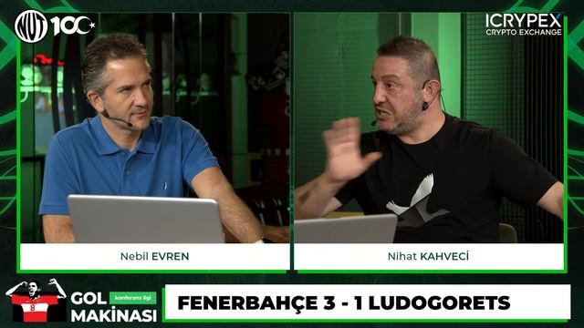Fenerbahçe 3 - 1 Ludogorets Maç Sonu | Nihat Kahveci, Nebil Evren смотреть онлайн
