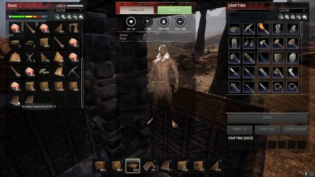 Conan Exiles - Building "Rampart" from "Heroes 3" (mods) смотреть онлайн