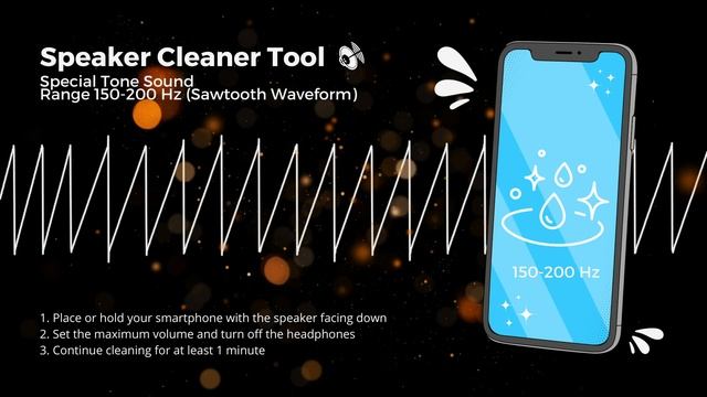 Speaker cleaner tool. Special sound for removing water and dust (150-200 Hz, Sawtooth Wave) смотреть онлайн