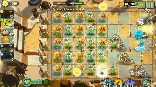 plants vs zombies 2 pyramid of doom level 10 смотреть онлайн