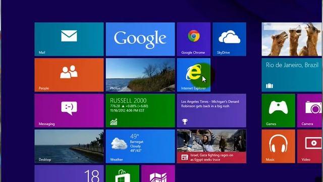 Windows 8 Tutorial - Close programs from Start Screen смотреть онлайн