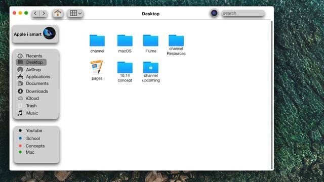 MacOS 10.14 concept смотреть онлайн