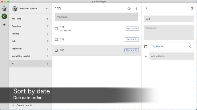 ToDo for Google - Desktop application to use Google Tasks on macOS and Windows смотреть онлайн