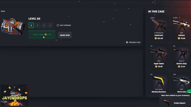 [CSGOROLL] Daily case opening - lvl 80, Day 303 смотреть онлайн