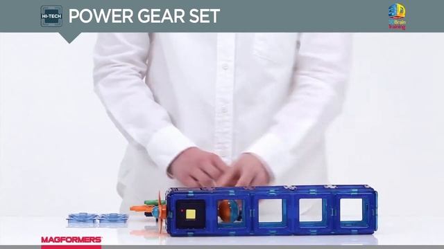 Видеообзор набора Magformers Power Gear Set смотреть онлайн