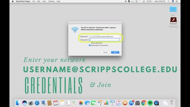 Connecting to Scripps WiFi in macOS смотреть онлайн