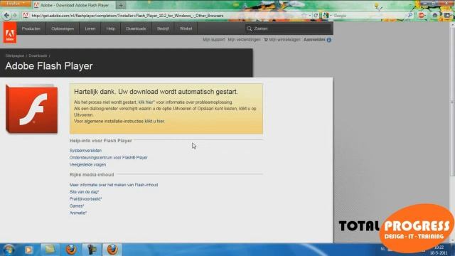 adobe flash player installatie смотреть онлайн