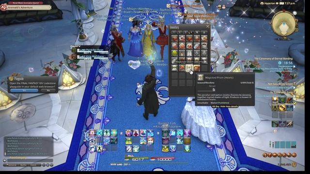 FFXIV Painkiller Reon and Kirja Wolfsbane's Wedding from Fairy Tail. смотреть онлайн