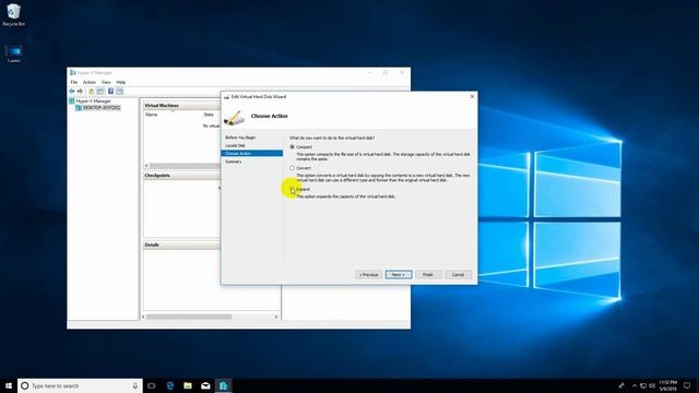 How to increase Partition size inside VHD (Hyper-V) смотреть онлайн