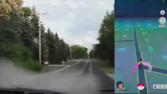 Pokémon Go! GAMEPLAY - DRIVING Pokemon GO LIVE (iPhone, iOS, iPad, Android Pokemon GO!) смотреть онлайн