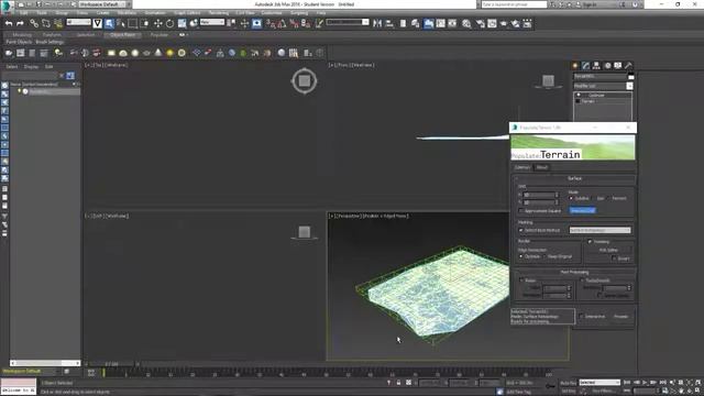 Populate terrian in 3ds max смотреть онлайн