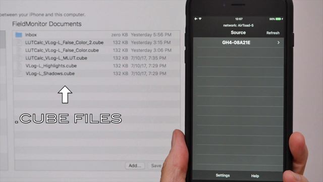 FieldMonitor: Loading LUTs using iTunes 11 or earlier смотреть онлайн