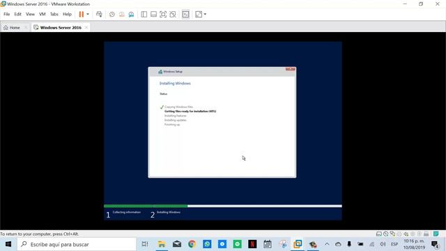 4.- Win2019 - Instalación de Windows Server 2019 - Datacenter / Desktop ExperienceInstala смотреть онлайн