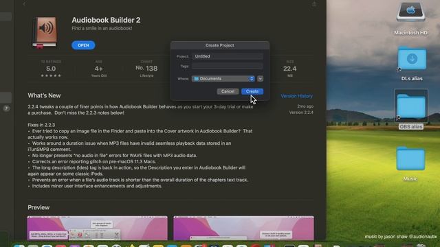 Audiobook Builder 2 | Basic Overview | Mac App Store