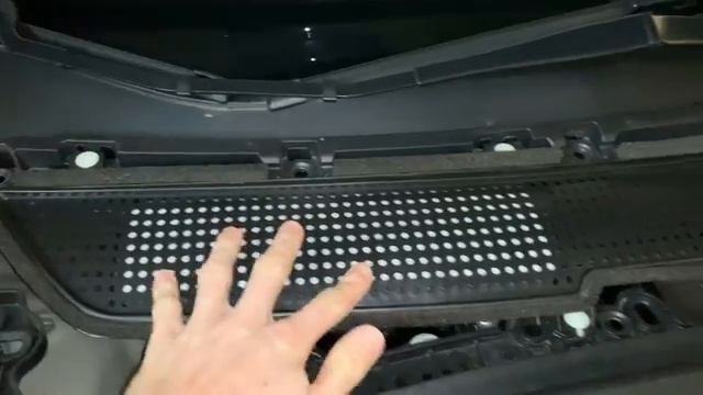 Tesla Model 3 Air Inlet Filter and Air Intake Vent Cover Install and Test смотреть онлайн