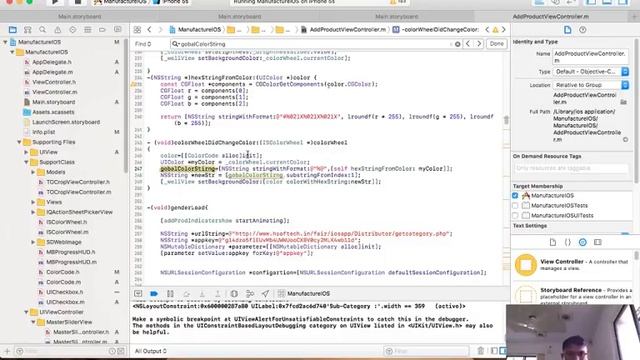 HOW TO COLOR PICKER SHOW SELETED COLOR ADD IN COLLECTION CELL USING OBJECTIVE C? смотреть онлайн