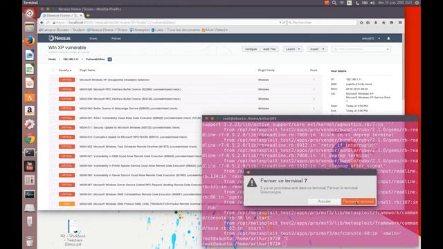 Cas pratique: Hack WindowsXP - Metasploit Nessus et nMap смотреть онлайн